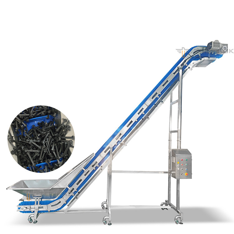 transportador del elevador de cubo de la correa de los PP de la categoría alimenticia de 1.6L Full Auto para los sistemas de transportador verticales