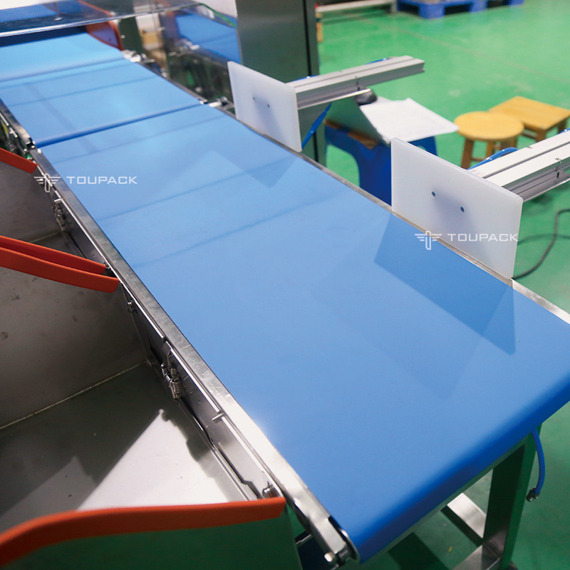 Cinturón transportador Combo Detector de metales y pesaje de comprobación para la industria textil de plástico de procesamiento de alimentos