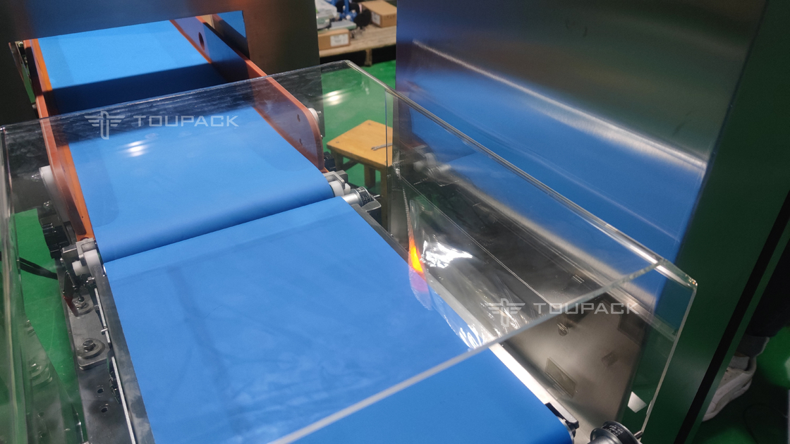 Cinturón transportador Combo Detector de metales y pesaje de comprobación para la industria textil de plástico de procesamiento de alimentos
