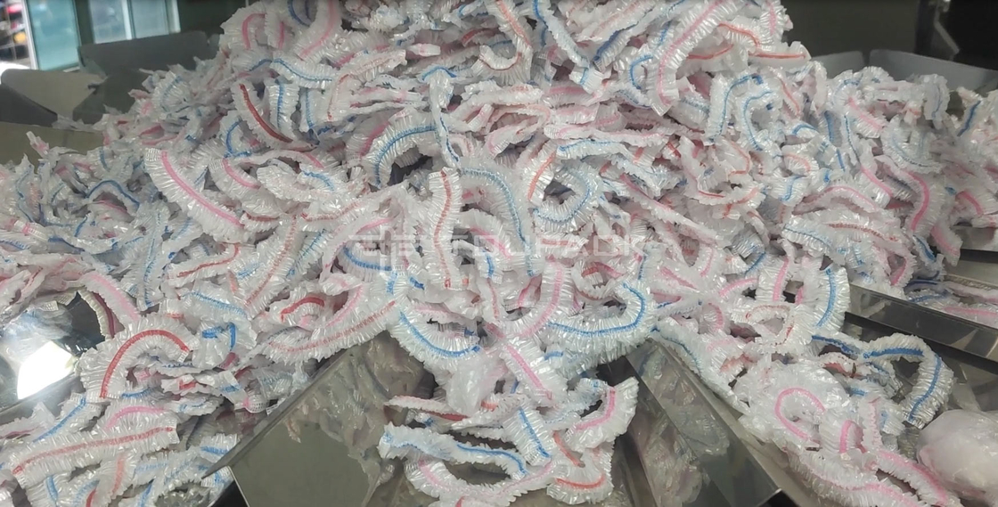 14 Balanza combinada de la cabeza 200 g tapa de ducha desechable alimento plástico de envoltura máquina de pesaje automática