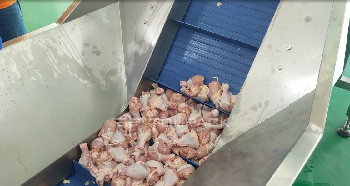 Multifunción de 16 cabezas de tornillo de alimentación pesador de pesaje y máquina de embalaje para la pata de pollo fresco