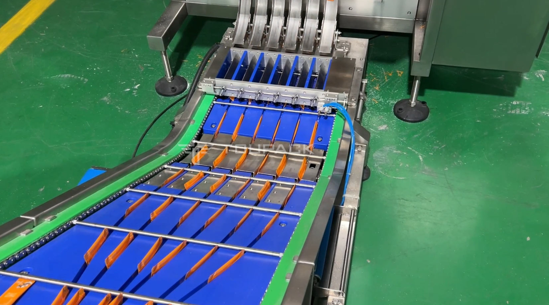 Sistema de pesaje de control y empaquetado multicilíndrico Máquina envasadora de sobres de múltiples carriles Máquina envasadora de sobres con pesaje de control