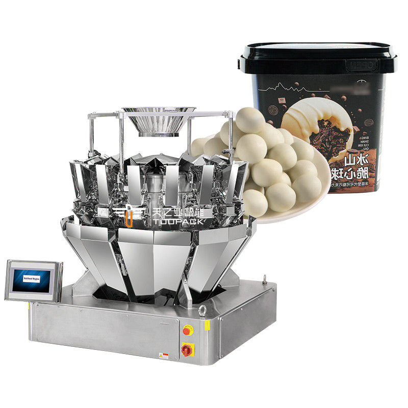 Máquina de embalaje de bolsas prefabricada Máquina de embalaje de pellets Tazas de chocolate Máquinas de llenado con fecha