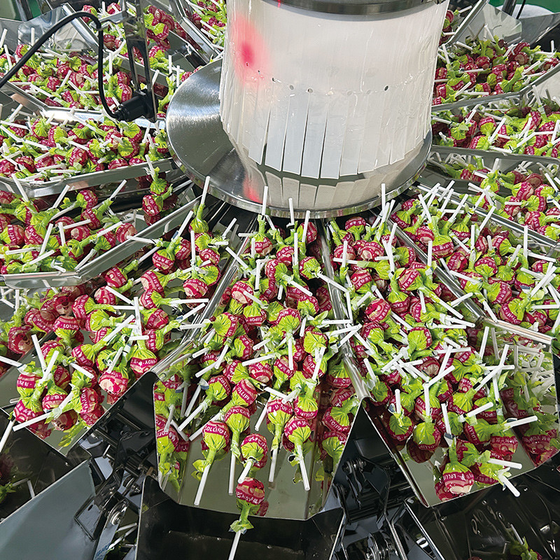 Máquina de embalaje de pellets de alimentos de alta velocidad totalmente automática