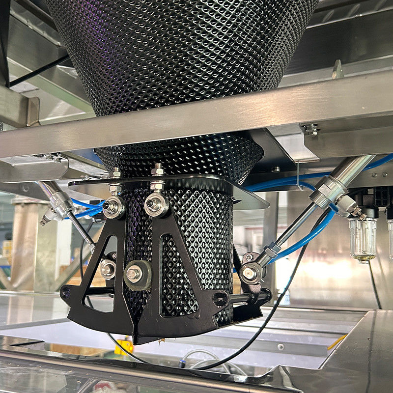 Máquina de embalaje de bolsas cuantitativas de carne de res deshidratada eficiente y lista para comer