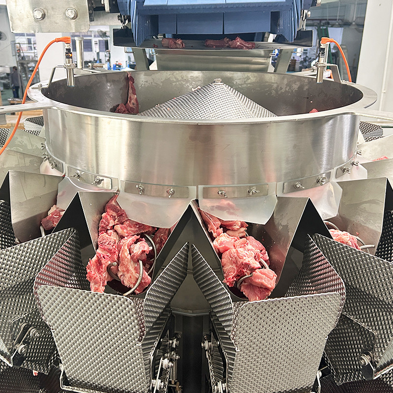 Sistema automático de pesaje y embalaje de caja preciso y eficiente para los filetes de Ribeye