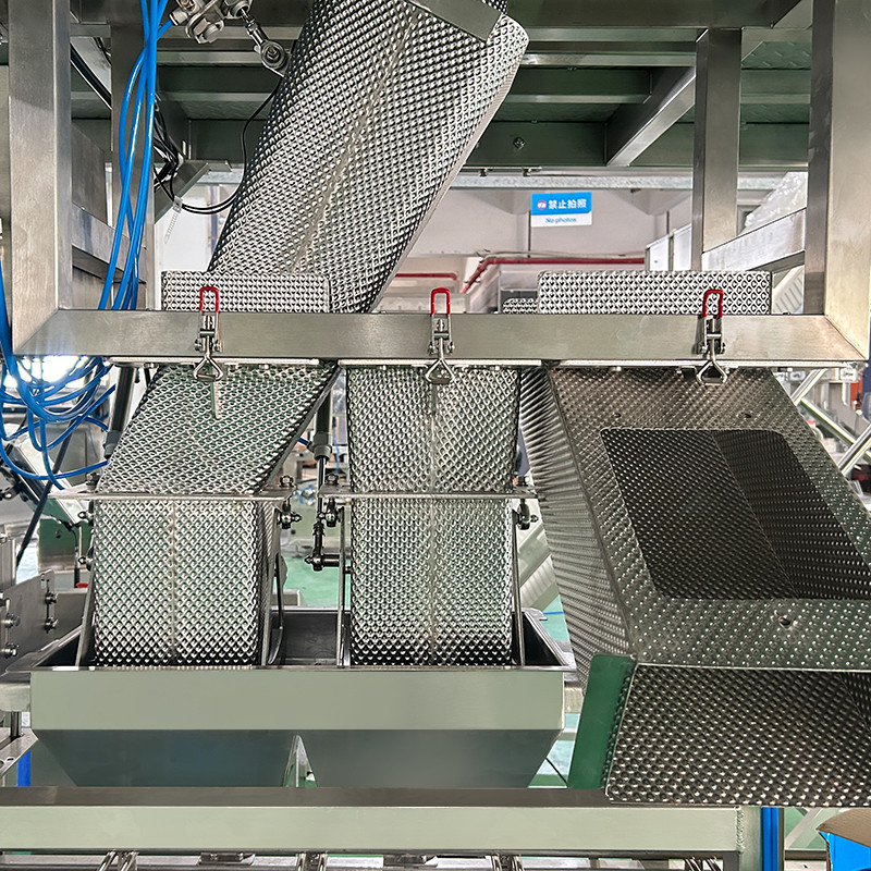 Línea de producción de envases de cajas de plástico de costilla fresca con pantalla táctil a color de 10'