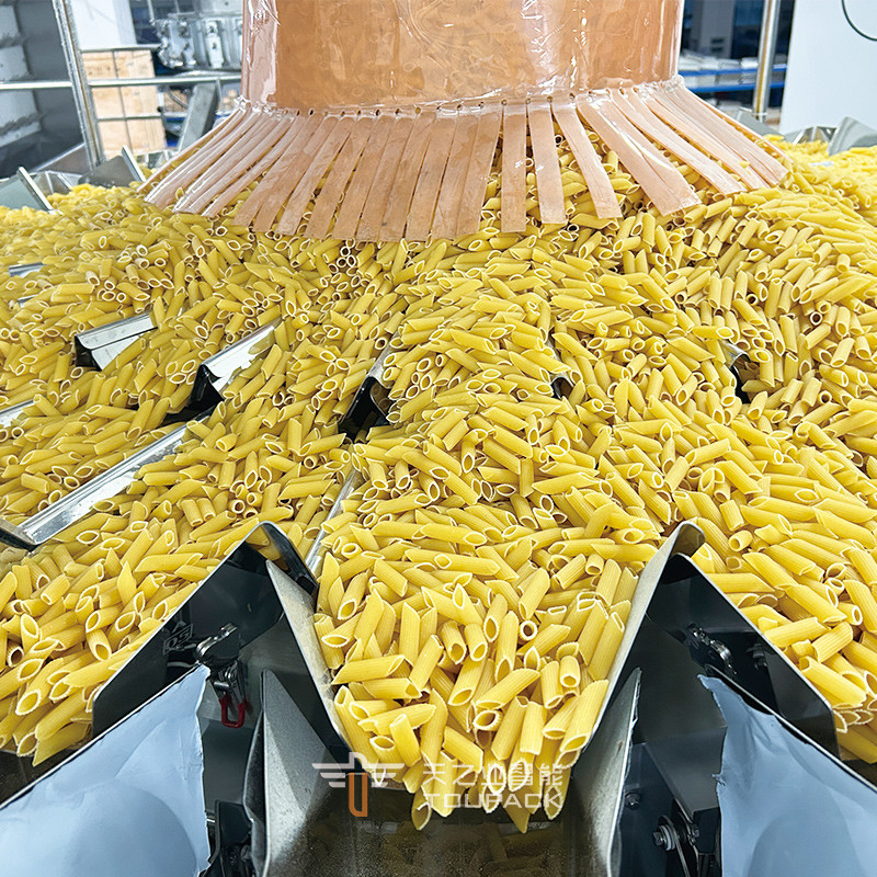 Peso lineal de granos máquina de pesar y empacar avena 240g 500g máquina de empacar cacahuetes enlatados