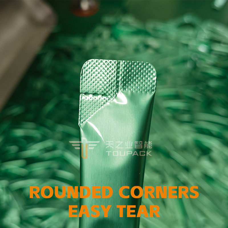 Máquina de embalaje de bolsas con bastón para pasta de tomate líquida viscosa