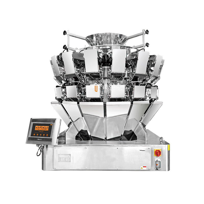 14 Hopper Multihead Pesador Máquina automática de embalaje de embalaje de nitrógeno Máquina de embalaje de chips de maíz