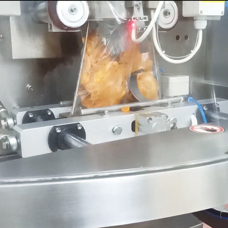 Tecnología de pesaje dinámico y pesaje de precisión combinación perfecta para la máquina de embalaje de alimentos congelados