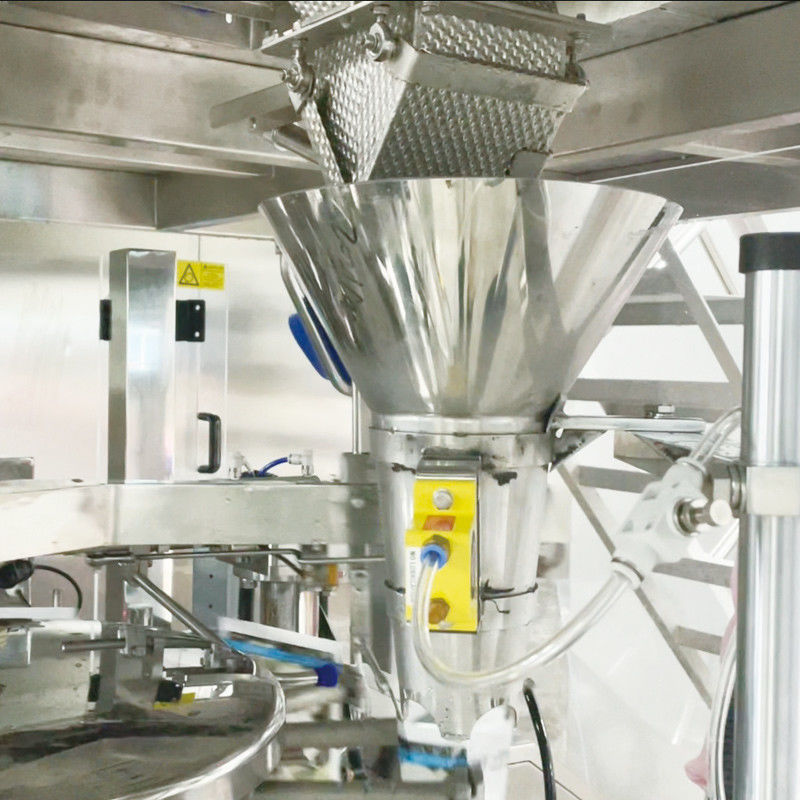 Tecnología de pesaje dinámico y pesaje de precisión combinación perfecta para la máquina de embalaje de alimentos congelados
