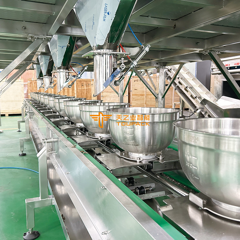 Alimentador vibratorio personalizado y duradero de acero inoxidable 304 con tolva de alimentación grande para transporte de gránulos