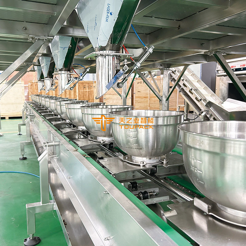 Maquinaria transportadora tipo cuenco Elevador en Z Acero inoxidable Elevador de cuenco inclinado Transportador para carne y alimentos congelados