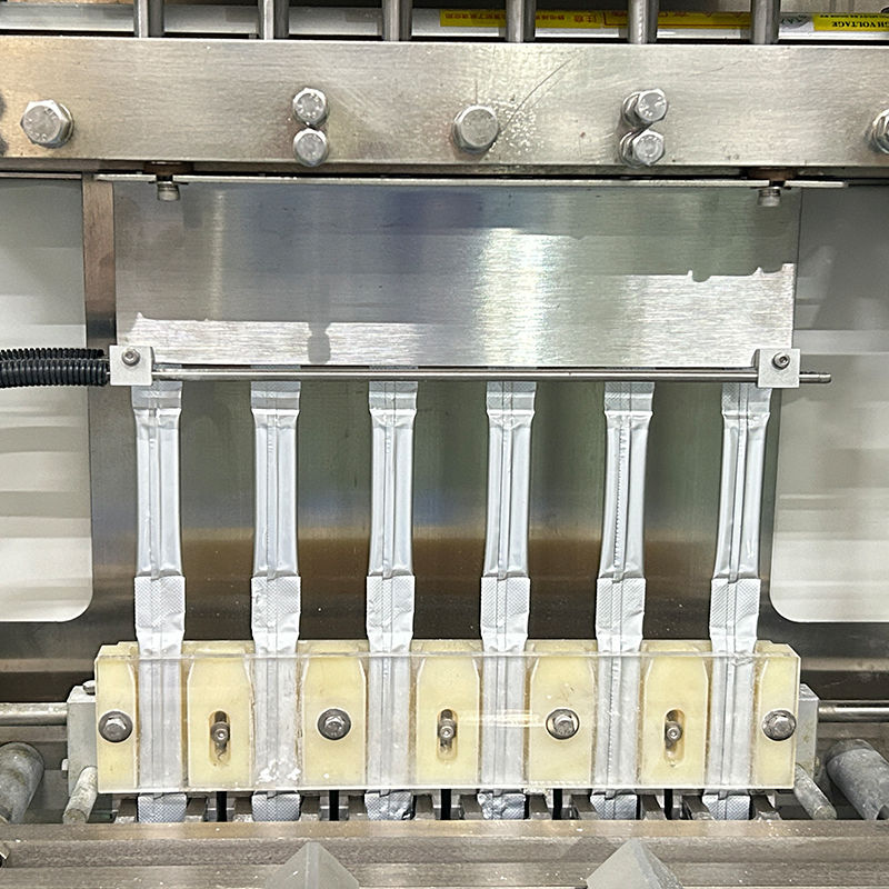 Máquina automática de envasado y llenado de sobres de polvo para bebidas Vffs de 6 y 8 líneas, máquina empacadora de múltiples carriles para sobres de polvo de calostro