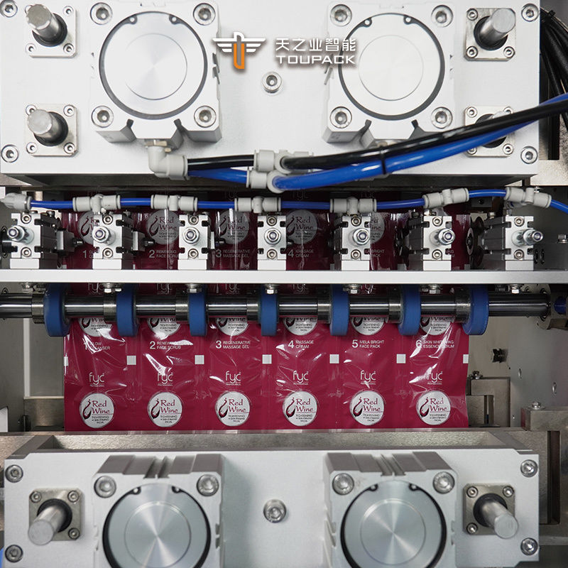 Máquinas envasadoras de sobres multicarril para ketchup líquido, envasado de sobres multicarril, máquina envasadora de sobres multicarril para miel