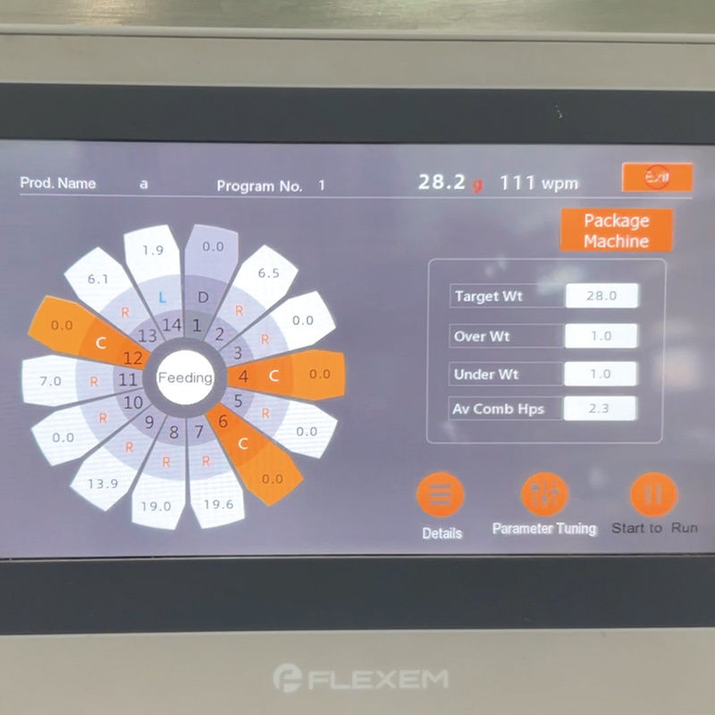 Máquina de pesado y embalaje de VFFS de alta calidad