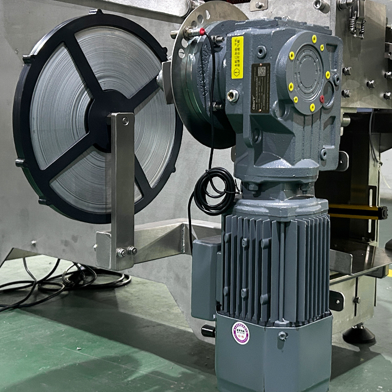 Máquina de embalaje de bolsas de malla continua Automática de embalaje rápido Maíz Marisco Bacon cebolla Máquina de sellado de bolsas de malla