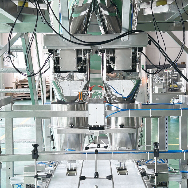 Línea de envasado de frutas tipo almeja Máquina automática de pesaje y llenado de frutas Sistema de envasado de frutas en cajas de PET