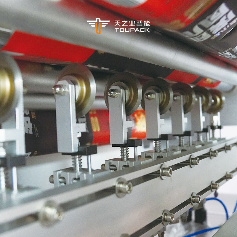 Máquina automática de embalaje de bolsas de 50 ml y 100 ml de jugo de frutas y helados