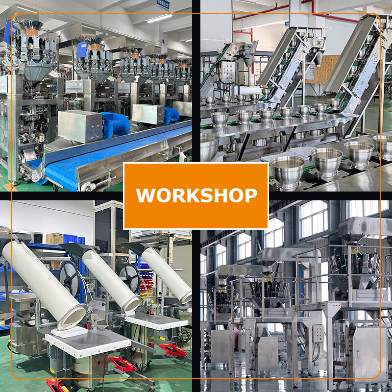 Máquina automática de envasado y pesaje de bolsas tipo almohada para snacks, frutos secos y gránulos de 5-200g, equipo de envasado de alimentos de alta velocidad