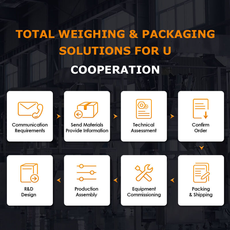 Sistema de Envasado Automático Compacto de Pesaje para Productos Pequeños 5-200g 20-200 Bolsas/Min con Diseño Modular y Control de Alta Precisión