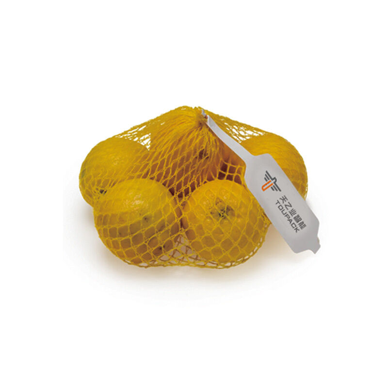 Máquina automática de recorte de redes de malla de bolsas de embalaje para cebollas papas cítricos frutas aguacates manzanas kiwis tomates y productos frescos