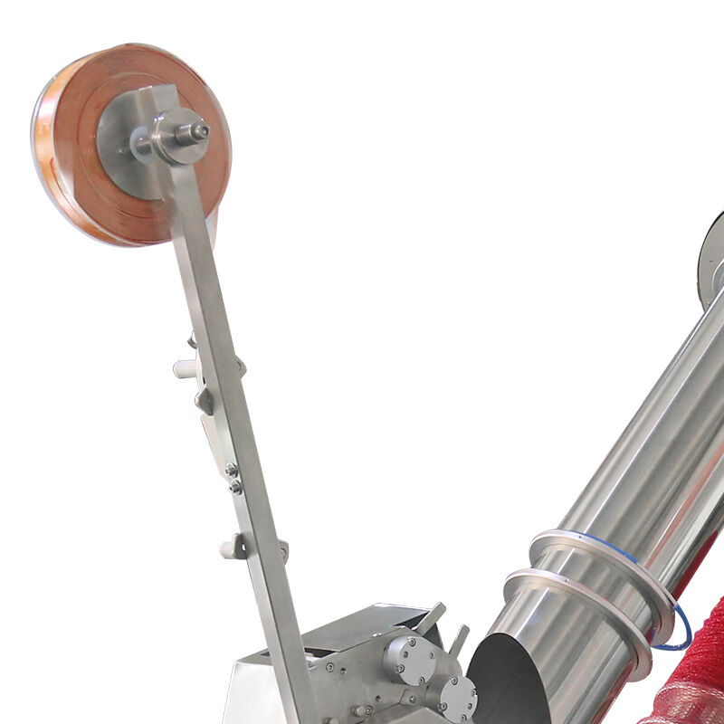 Máquina automática de recorte de redes de malla de bolsas de embalaje para cebollas papas cítricos frutas aguacates manzanas kiwis tomates y productos frescos