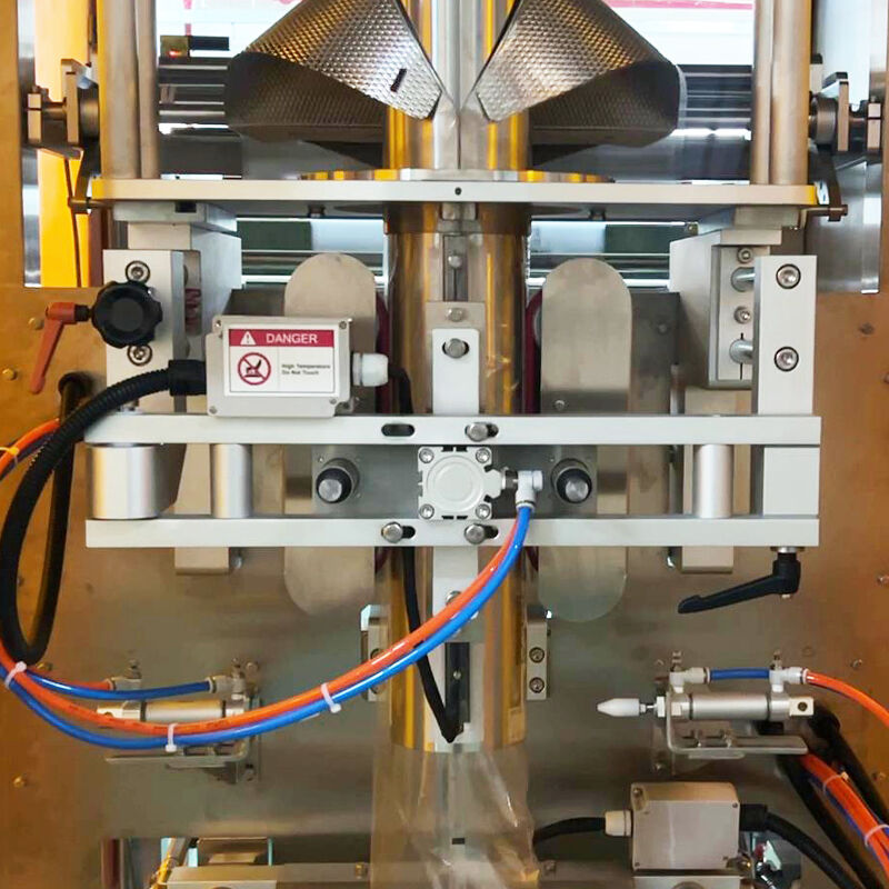 Máquina VFFS de alta velocidad para envasado de alimentos para mascotas, refrigerios y nueces con salida de 80-200 bolsas/mínimo
