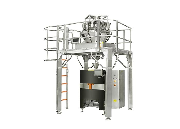 Máquina automática hechura/relleno/soldadura vertical de Vertical Form Fill del Bagger de la empaquetadora 3.4KW para el polvo del maíz