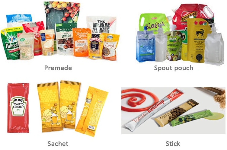 La bolsa preparada de antemano que embala Machine15 empaqueta/la máquina Mini Doypacker del lacre del relleno de Min Oil Liquid Food Pouch