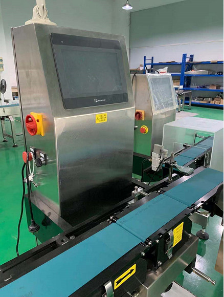 Anchura 95m m de la correa del pesador 0.1KW del control de la alta precisión SUS304 para la medicina/la comida