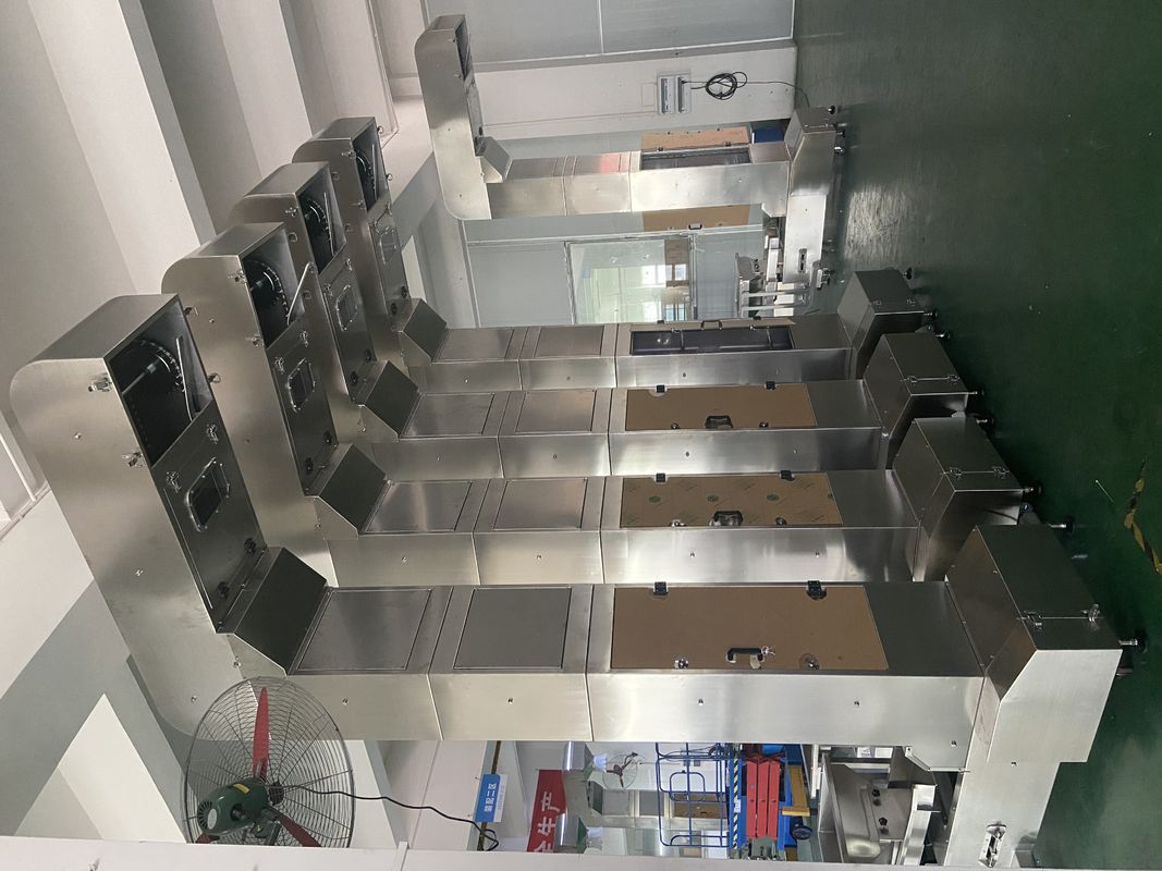 SUS304 1.8L 3.6L 3.8L Z tipo transportador elevador de cangilones tamaño personalizado