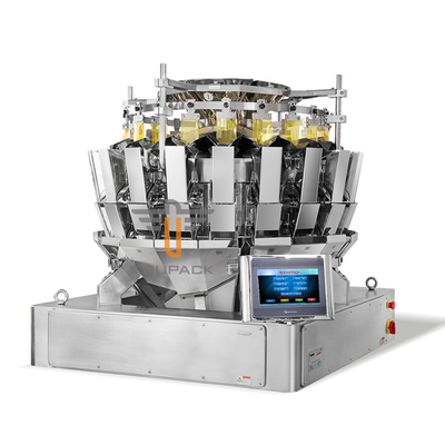 máquina del pesador de 0.5L 0.8L Multihead para la galleta soplada animal doméstico de la comida de la pasa
