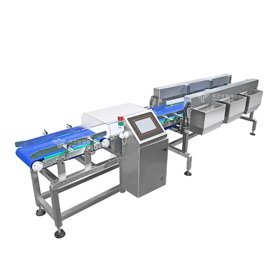 Máquina de clasificación de peso de cinta transportadora automática de alimentos Máquina transportadora industrial