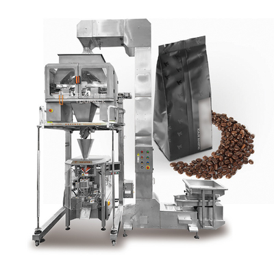 200g 500g 1kg 2kg Granos de café máquina de llenado automática lineal de pesaje