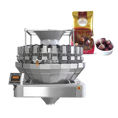 VFFS vertical automático 100g a 1000g Máquina de embalaje de bolsas de limón seco Deshidratador Máquina de embalaje de piña