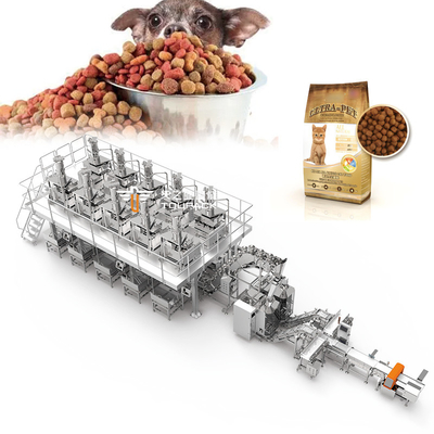 Máquina de embalaje de alimentos para perros para mascotas, pescado, comida para mascotas, comida para mascotas, embalaje de pellets