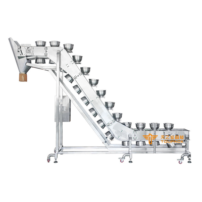 Alimentador vibratorio personalizado y duradero de acero inoxidable 304 con tolva de alimentación grande para transporte de gránulos