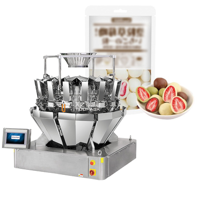 Máquina automática de embalaje de nueces 220V 30-60BPM para bolsas de pie
