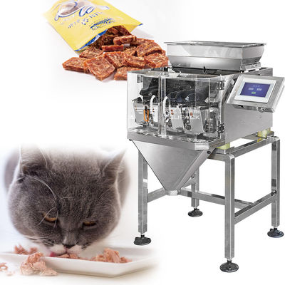 Máquina automática de pesaje, envasado y sellado de bolsas de alimento para animales VFFS de 1 kg, 2 kg y 5 kg, máquina empacadora de alimento para aves