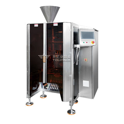 Máquina VFFS de alta velocidad para envasado de alimentos para mascotas, refrigerios y nueces con salida de 80-200 bolsas/mínimo