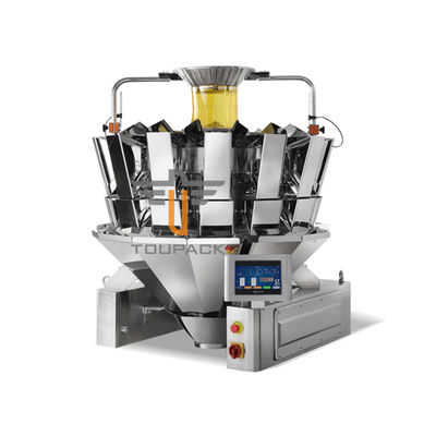 Máquina principal del pesador de 14 1.6L/2.5L Multihead para Cherry Tomatoes Frozen Dumplings Peanuts