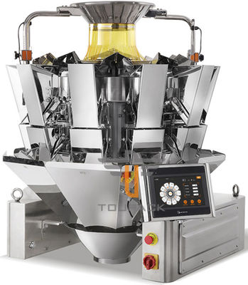 Máquina del pesador de Multihead del grano con 10