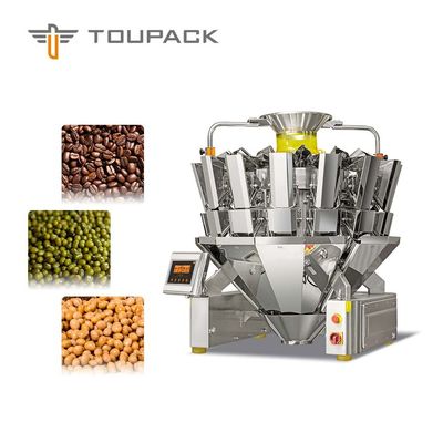 empaquetadora del pesador de 1.6L 2.5L Multihead para los granos de café
