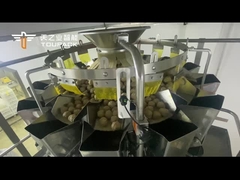 Pescado congelado a prueba de agua automático, bola de carne congelada, 500g, 1kg, 5kg, pesaje y embalaje, paquete de alimentos congelados