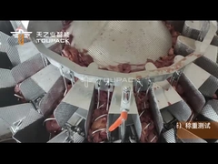 Pesaje principal del hígado del Pesador-pollo del tornillo de TOUPACK 14