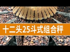 12 cabezas Máquina de pesar para caramelos de nueces