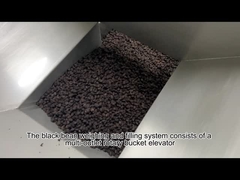 Línea de pesaje y enlatado de tempeh granular