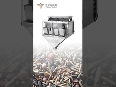 Línea de envasado mixto para alimentos para mascotas con pesadora multicabezal para alimentos de loro (nueces, cereales, granos mixtos, etc.)